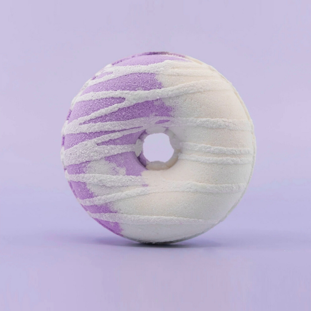 Menekşe Kokulu Donut Banyo Topu Büyük Boy 1 Adet – Zarif ve Rahatlatıcı Banyo Deneyimi