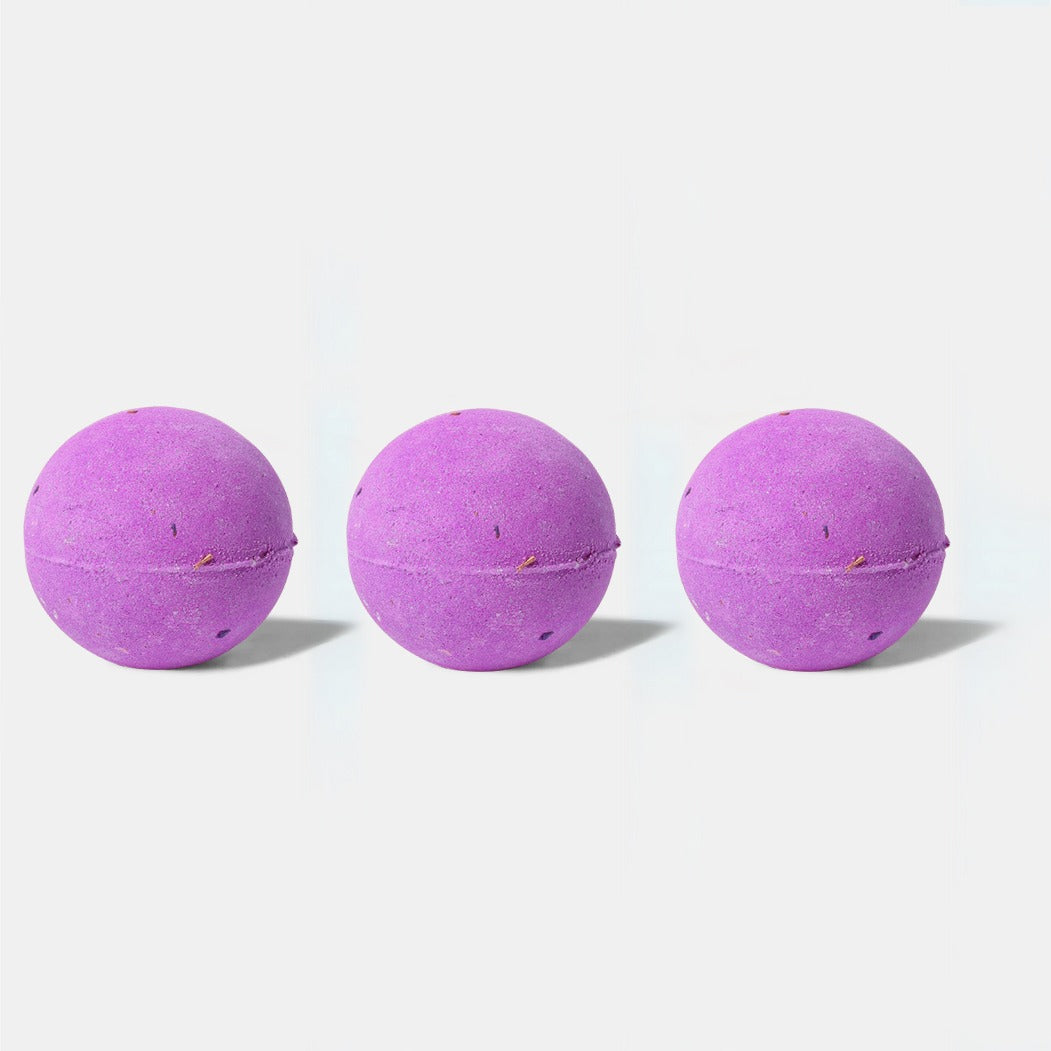 Lavanta Esanslı Banyo Topu 3 Adet – Sakinleştirici ve Rahatlatıcı Banyo Deneyimi