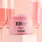 Pink Aura Köpüren Sugar Scrub, Organik Doğal Şeker Peelingi, Arındırıcı & Yenileyici Bakım 160 gr